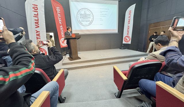 Hatay Valiliğinin yeni logosu tanıtıldı