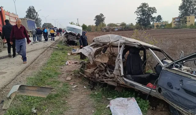 Kırıkhan’da Yürekleri Ağıza Getiren Kaza!