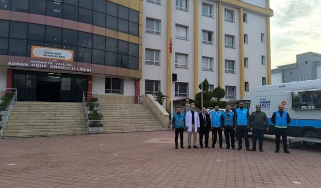 Osmaniye’de Öğrencilere Sıcak Sürpriz!