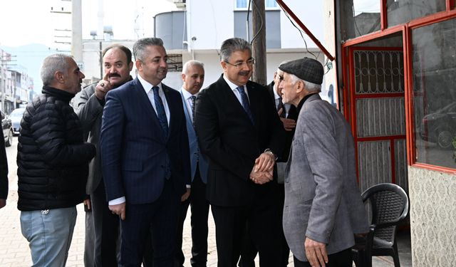 Osmaniye Valisi Yılmaz Esnafla Buluştu