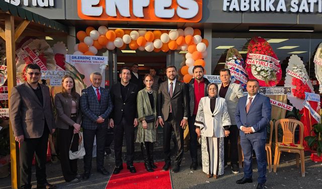 Osmaniye’de ENFES Fabrikası Satış Noktası Açıldı