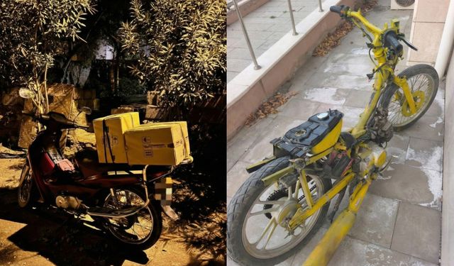 Toprakkale’de Çalıntı Motosiklet Boyayla Gizlendi Yakalandı