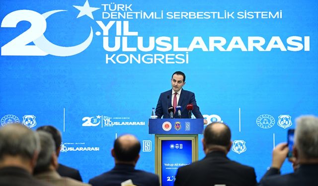 Türk Denetimli Serbestlik Sistemi 20. Yıl Uluslararası Kongresi Antalya'da başladı