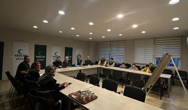 Adana'da Yeşilay Haftası'na yönelik koordinasyon toplantısı düzenlendi