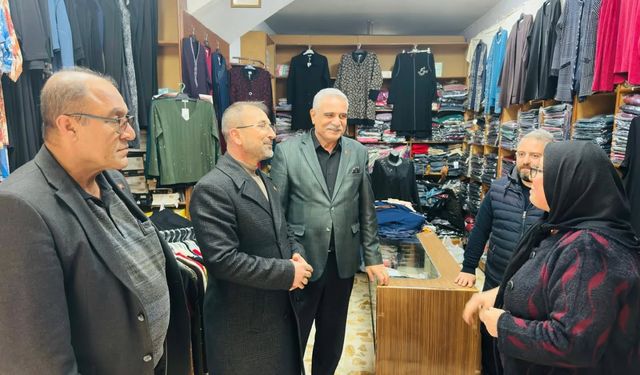 AK Parti Kadirli’den Esnafa Ziyaret