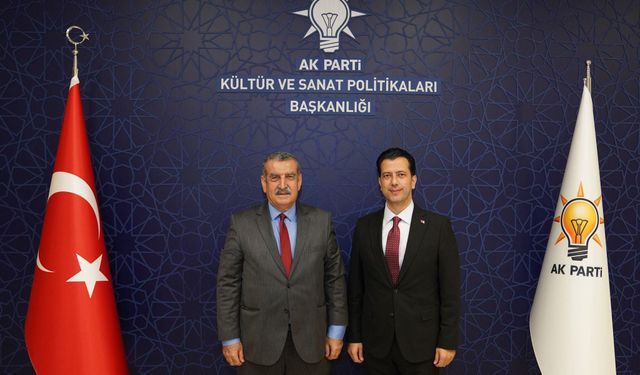 AK Parti MKYK Üyesi Kaya,  Kamalı’yı Genel Merkezde Ağırladı