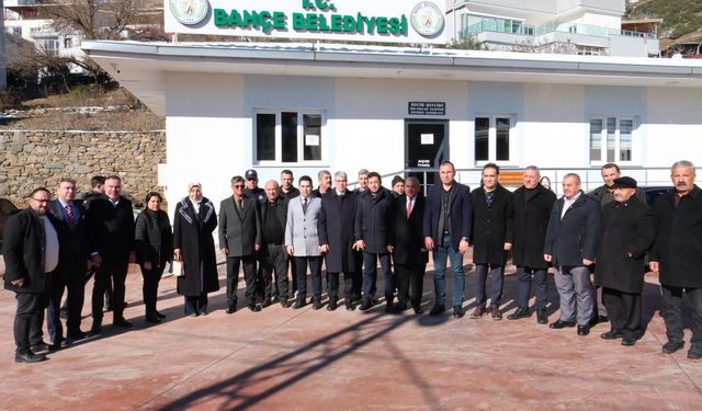 Gülsoy’dan Bahçe Belediyesine Ziyaret