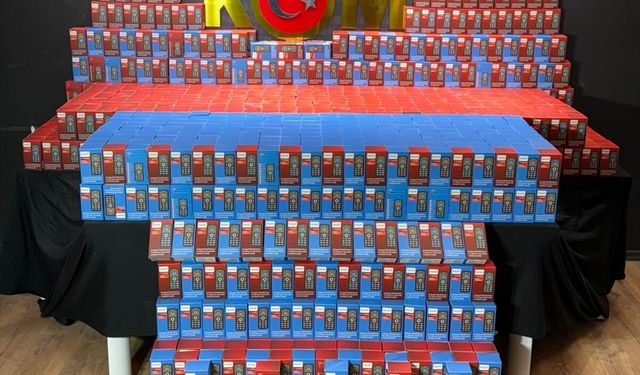 Kahramanmaraş'ta kaçakçılık operasyonunda 1 şüpheli yakalandı