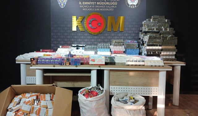 Kahramanmaraş'ta kaçakçılık operasyonunda 3 zanlı gözaltına alındı