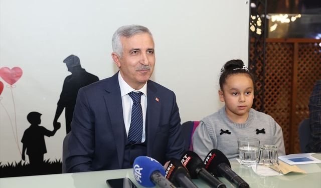 Kahramanmaraş'ta şehit çocukları için doğum günü programı düzenlendi