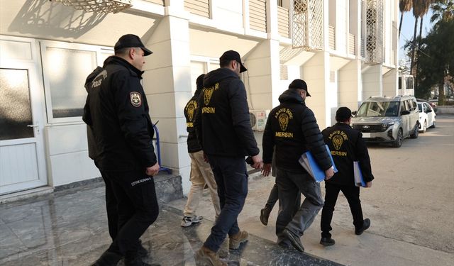 Mersin merkezli 9 ilde 'sahte ilan' operasyonunda gözaltına alınan 7 şüpheli tutuklandı
