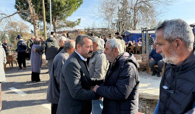 Ökkeş Aksoy Mevlid-i Şerife Katılarak Dualara Eşlik Etti