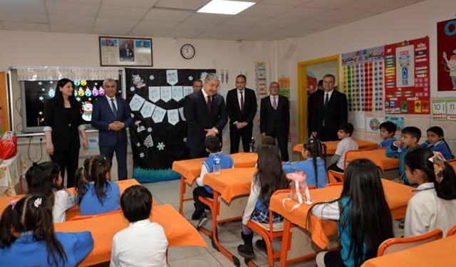 Osmaniye’de Karne Sevinci Mehmet Akif İlkokulu’nda Yaşandı