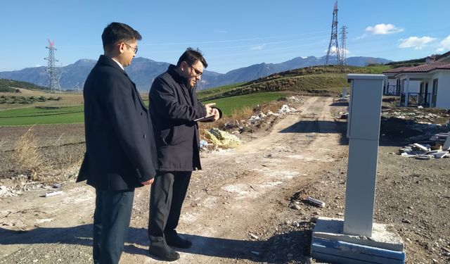 Osmaniye’de Nohuttepe Deprem Konutları Denetlendi