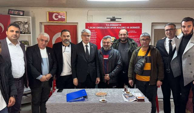 Seydi Gülsoy’dan 7 Ocak Kulübü’ne Ziyaret