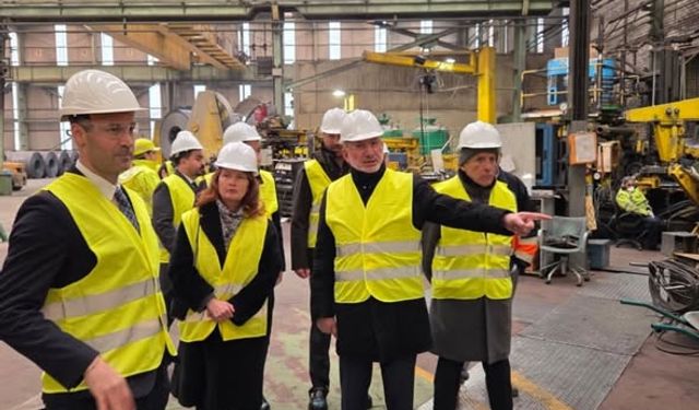 Fuat Tosyalı İspanya’daki Tesislerde İncelemelerde Bulundu