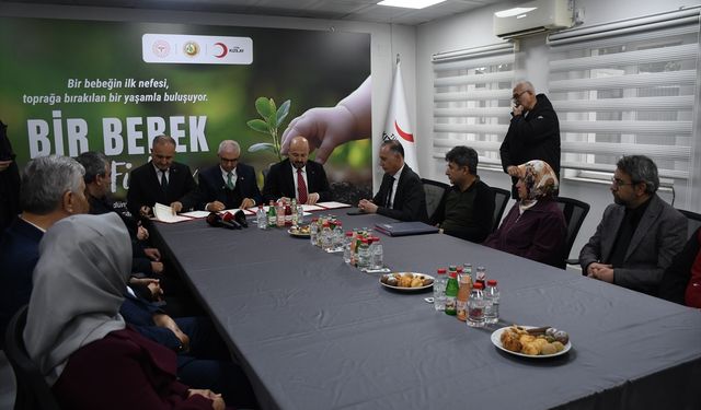 Adana'da doğan her bebek için fidan dikilecek