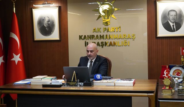 AK Parti Kahramanmaraş İl Başkanı Gül, AA'nın 'Yılın Kareleri' oylamasına katıldı