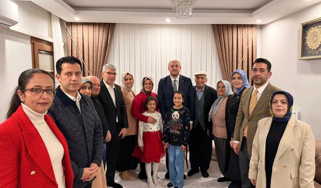 Büyükgümüş’ten Depremzede Aileye Ziyaret