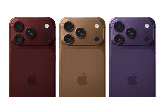 iPhone 18 Pro’da sürpriz renk