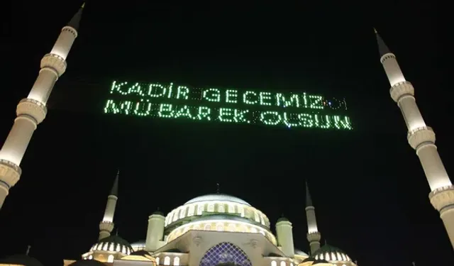 Millet Camii’nde Kadir Gecesi Özel Yayını TRT’de