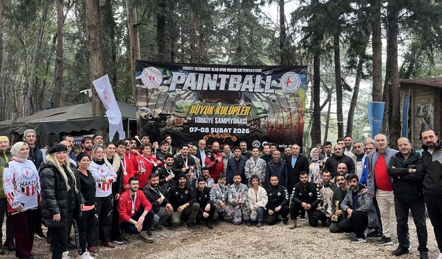 Osmaniye Paintball’da Türkiye Üçüncüsü
