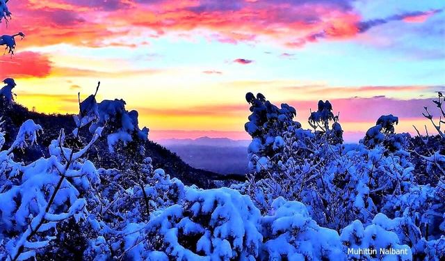 Osmaniye Zorkun’da Gün Batımı Büyüledi