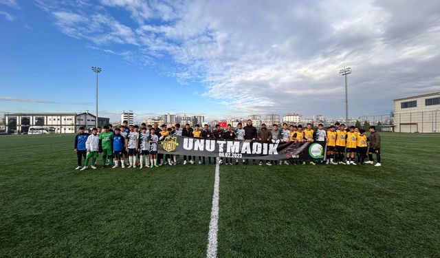 Osmaniyegücü Spor’dan Deprem Şehitlerine Saygı