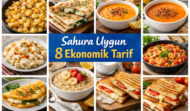 Az malzemeyle pratik, doyurucu sahur önerileri