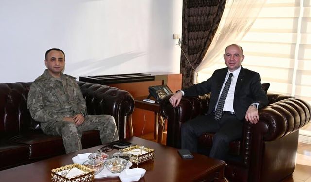 Osmaniye Valisi Serdengeçti’den Komutan Yılmaz’a Teşekkür