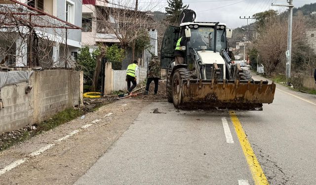 Yarbaşı’da Doğalgaz Servis Hattı Çalışmaları Başladı