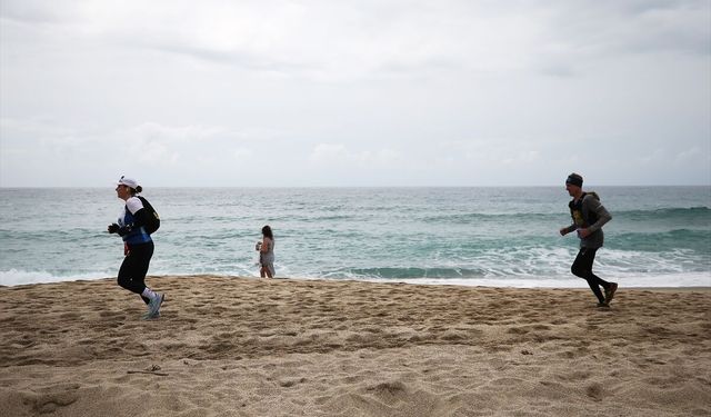 Alanya'nın ev sahipliği yaptığı Alanya Ultra Trail yarışları tamamlandı