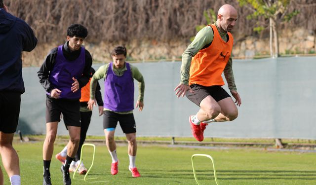 Alanyaspor, Galatasaray maçının hazırlıklarına başladı
