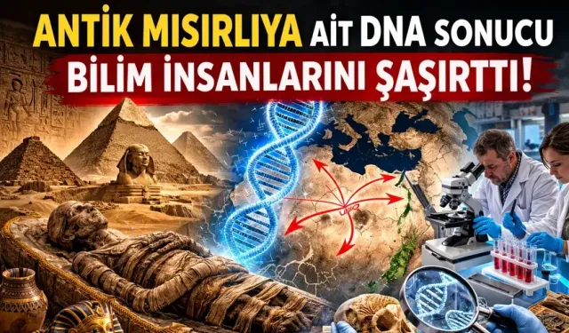 DNA Analizi, Antik Mısır’ın Doğu Akdeniz ile Bağlantısı