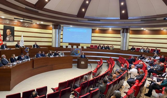 ATSO Mart Ayı Olağan Meclis Toplantısı gerçekleştirildi