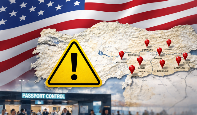ABD 'den Osmaniye Dahil 22 İl  İçin Seyahat Kısıtlaması Gündeme Geldi!