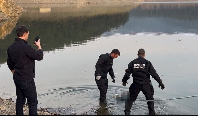 Bursa'da barajda erkek cesedi bulundu