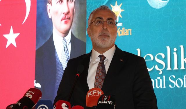 Çalışma ve Sosyal Güvenlik Bakanı Işıkhan, Isparta'da iftar programında konuştu: