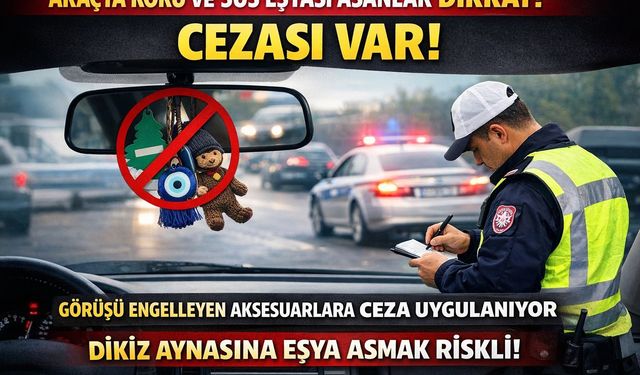 Arabaya Binmekten korkutan Cezalar!  Araç Kokusuna Rekor Ceza