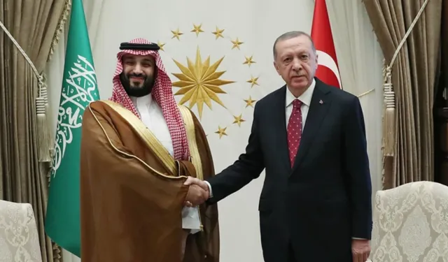 Cumhurbaşkanı Erdoğan,  Prens Selman görüştü