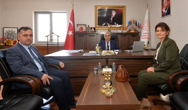 Düziçi İlçe Milli Eğitim Müdürü Elif Aksay’dan İlk Ziyaret