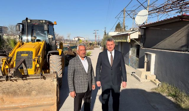 Düziçi’nde Şehit Ali Rıza Şehitoğlu Caddesi Yenileniyor