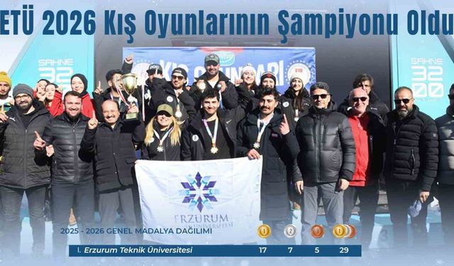 ETÜ 2026 kış oyunlarının şampiyonu oldu