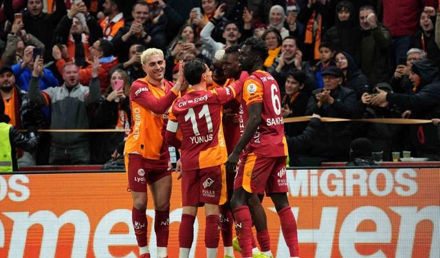 Galatasaray'dan ligde 3 maçlık galibiyet serisi