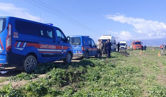 Hatay'da sulama kanalında erkek cesedi bulundu