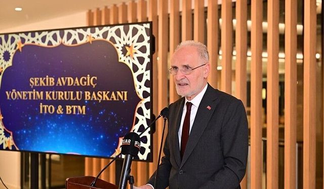 İTO BaşkanıAvdagiç : 'Projelerinizi bu topraklarda hayata geçirin'