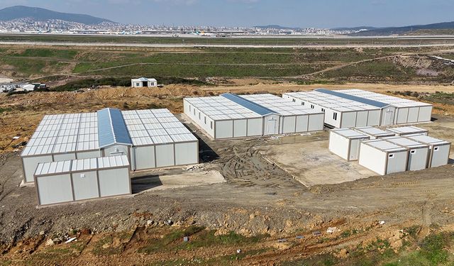 Karmod toplu konut projesine konteyner mobilizasyon kurdu