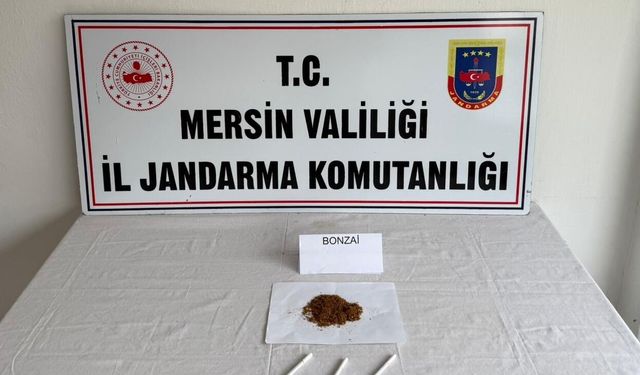 Mersin'de uyuşturucu ticareti yaptığı öne sürülen zanlı tutuklandı