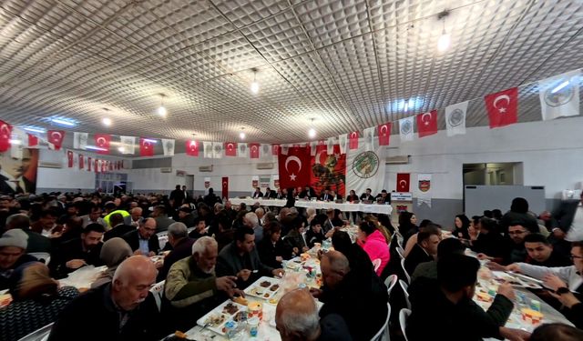 Mut Şoförler ve Otomobilciler Esnaf Odasından iftar programı