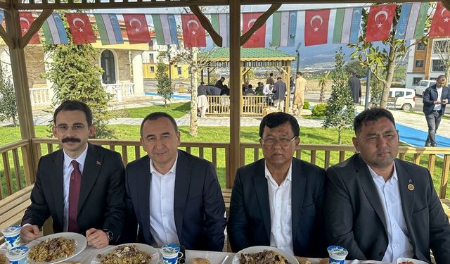 Özbekistan'dan Hataylı afetzedelere yöresel lezzet ikramı